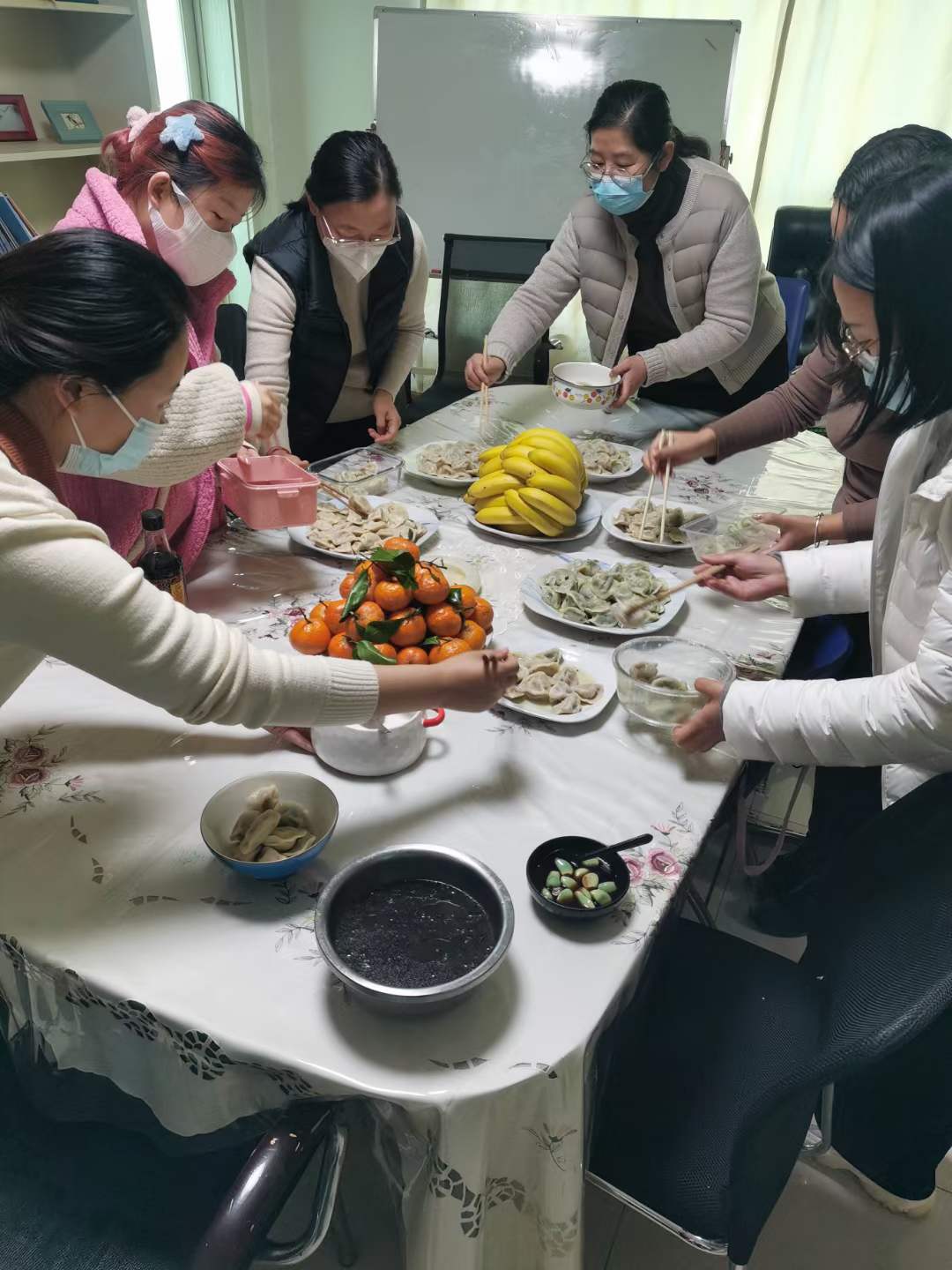 Winter Solstice - Eating Dumplings